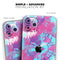 Spiral Tie Dye V5 // Skin-Kit compatible with the Apple iPhone 14, 13, 12, 12 Pro Max, 12 Mini, 11 Pro, SE, X/XS + (All iPhones Available)