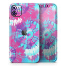 Spiral Tie Dye V5 - Protective Skin Wrap & Decal – Compatible with iPhone SE to iPhone 17 Pro Max (All Models)
