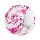 Spiral Tie Dye V6// WaterProof Rubber Foam Backed Anti-Slip Mouse Pad for Home Work Office or Gaming Computer Desk