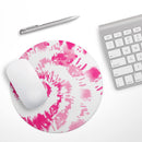 Spiral Tie Dye V6// WaterProof Rubber Foam Backed Anti-Slip Mouse Pad for Home Work Office or Gaming Computer Desk
