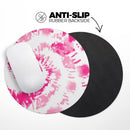 Spiral Tie Dye V6// WaterProof Rubber Foam Backed Anti-Slip Mouse Pad for Home Work Office or Gaming Computer Desk