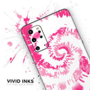 Spiral Tie Dye V6 - Premium Vinyl Skin Decal for Samsung Galaxy S25 Ultra, S24, S23, S22 & All Galaxy S Models