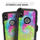 Spiral Tie Dye V7 - Skin Kit for the iPhone OtterBox Cases