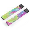 Spiral Tie Dye V7 - Premium Decal Protective Skin-Wrap Sticker compatible with the Juul Labs vaping device