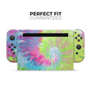 Spiral Tie Dye V7 // Skin Decal Wrap Kit for Nintendo Switch Console & Dock, Joy-Cons, Pro Controller, Lite, 3DS XL, 2DS XL, DSi, or Wii - Vinyl Skin Wrap for Nintendo Switch 2, OLED, Lite, Pro Controller, Wii & Classic Handhelds
