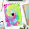 Spiral Tie Dye V7 - Full Body Skin Decal for the Apple iPad Pro 12.9", 11", 10.5", 9.7", Air or Mini (All Models Available)
