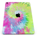 Spiral Tie Dye V7 - Full Body Skin Decal for the Apple iPad Pro 12.9", 11", 10.5", 9.7", Air or Mini (All Models Available)