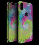 Spiral Tie Dye V7 - iPhone XS MAX, XS/X, 8/8+, 7/7+, 5/5S/SE Skin-Kit (All iPhones Available)