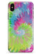 Spiral Tie Dye V7 - iPhone X Clipit Case