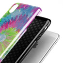 Spiral Tie Dye V7 - iPhone X Swappable Hybrid Case