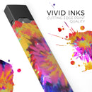 Spiral Tie Dye V8 - Premium Decal Protective Skin-Wrap Sticker compatible with the Juul Labs vaping device