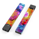 Spiral Tie Dye V8 - Premium Decal Protective Skin-Wrap Sticker compatible with the Juul Labs vaping device