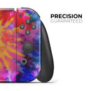 Spiral Tie Dye V8 // Skin Decal Wrap Kit for Nintendo Switch Console & Dock, Joy-Cons, Pro Controller, Lite, 3DS XL, 2DS XL, DSi, or Wii - Vinyl Skin Wrap for Nintendo Switch 2, OLED, Lite, Pro Controller, Wii & Classic Handhelds