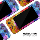 Spiral Tie Dye V8 // Skin Decal Wrap Kit for Nintendo Switch Console & Dock, Joy-Cons, Pro Controller, Lite, 3DS XL, 2DS XL, DSi, or Wii - Vinyl Skin Wrap for Nintendo Switch 2, OLED, Lite, Pro Controller, Wii & Classic Handhelds