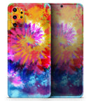 Spiral Tie Dye V8 - Premium Vinyl Skin Decal for Samsung Galaxy S25 Ultra, S24, S23, S22 & All Galaxy S Models