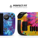 Spiral Tie Dye V8 // Full Body Skin Decal Wrap Kit for the Steam Deck handheld gaming computer