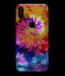Spiral Tie Dye V8 - iPhone XS MAX, XS/X, 8/8+, 7/7+, 5/5S/SE Skin-Kit (All iPhones Available)