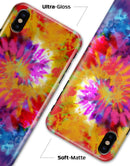Spiral Tie Dye V8 - iPhone X Clipit Case