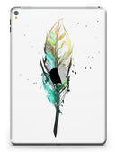 Splatter Watercolor Feather - iPad Pro 97 - View 3.jpg