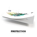 Splatter Watercolor Feather - Premium Protective Decal Skin-Kit for the Apple Credit Card