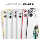 Splatter Watercolor Feather - Vinyl Skin Wrap for iPhone 17 Pro Max, 17 Pro, 17 Air, 17, 16 & All Models — Soft Matte or Ultra Gloss