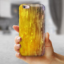 Splattered 42521 Absorbed Watercolor Texture iPhone 6/6s or 6/6s Plus 2-Piece Hybrid INK-Fuzed Case