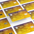 Splattered 42521 Absorbed Watercolor Texture - Premium Protective Decal Skin-Kit for the Apple Credit Card