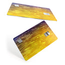 Splattered 42521 Absorbed Watercolor Texture - Premium Protective Decal Skin-Kit for the Apple Credit Card