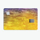 Splattered 42521 Absorbed Watercolor Texture - Premium Protective Decal Skin-Kit for the Apple Credit Card