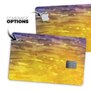 Splattered 42521 Absorbed Watercolor Texture - Premium Protective Decal Skin-Kit for the Apple Credit Card
