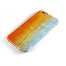 Splattered 4823 Absorbed Watercolor Texture iPhone 6/6s or 6/6s Plus 2-Piece Hybrid INK-Fuzed Case