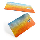 Splattered 4823 Absorbed Watercolor Texture - Premium Protective Decal Skin-Kit for the Apple Credit Card