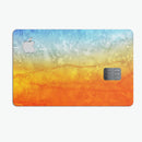Splattered 4823 Absorbed Watercolor Texture - Premium Protective Decal Skin-Kit for the Apple Credit Card