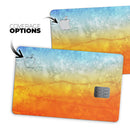 Splattered 4823 Absorbed Watercolor Texture - Premium Protective Decal Skin-Kit for the Apple Credit Card