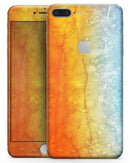 Splattered 4823 Absorbed Watercolor Texture - Skin-kit for the iPhone 8 or 8 Plus
