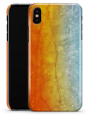 Splattered 4823 Absorbed Watercolor Texture - iPhone X Clipit Case