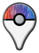 Splattered 483223 Absorbed Watercolor Texture Pokémon GO Plus Vinyl Protective Decal Skin Kit