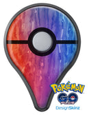 Splattered 483223 Absorbed Watercolor Texture Pokémon GO Plus Vinyl Protective Decal Skin Kit