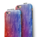 Splattered 483223 Absorbed Watercolor Texture iPhone 6/6s or 6/6s Plus 2-Piece Hybrid INK-Fuzed Case