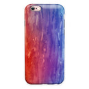 Splattered 483223 Absorbed Watercolor Texture iPhone 6/6s or 6/6s Plus 2-Piece Hybrid INK-Fuzed Case