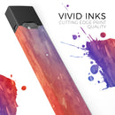 Splattered 483223 Absorbed Watercolor Texture - Premium Decal Protective Skin-Wrap Sticker compatible with the Juul Labs vaping device