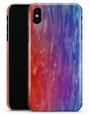 Splattered 483223 Absorbed Watercolor Texture - iPhone X Clipit Case
