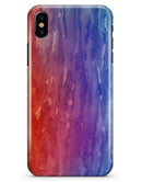 Splattered 483223 Absorbed Watercolor Texture - iPhone X Clipit Case