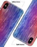 Splattered 483223 Absorbed Watercolor Texture - iPhone X Clipit Case