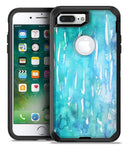 Splattered Blue 453 Absorbed Watercolor Texture - iPhone 7 Plus/8 Plus OtterBox Case & Skin Kits