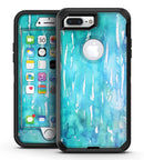 Splattered Blue 453 Absorbed Watercolor Texture - iPhone 7 Plus/8 Plus OtterBox Case & Skin Kits