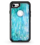 Splattered Blue 453 Absorbed Watercolor Texture - iPhone 7 or 8 OtterBox Case & Skin Kits