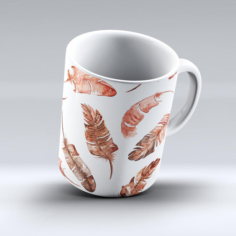 The-Splattered-Burnt-Orange-Feathers-ink-fuzed-Ceramic-Coffee-Mug