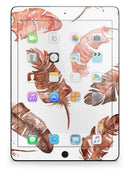 Splattered Burnt Orange Feathers - iPad Pro 97 - View 8.jpg