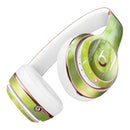 Splattered Green 42 Absorbed Watercolor Texture Full-Body Skin Kit for the Beats by Dre Solo 3 Wireless Headphones